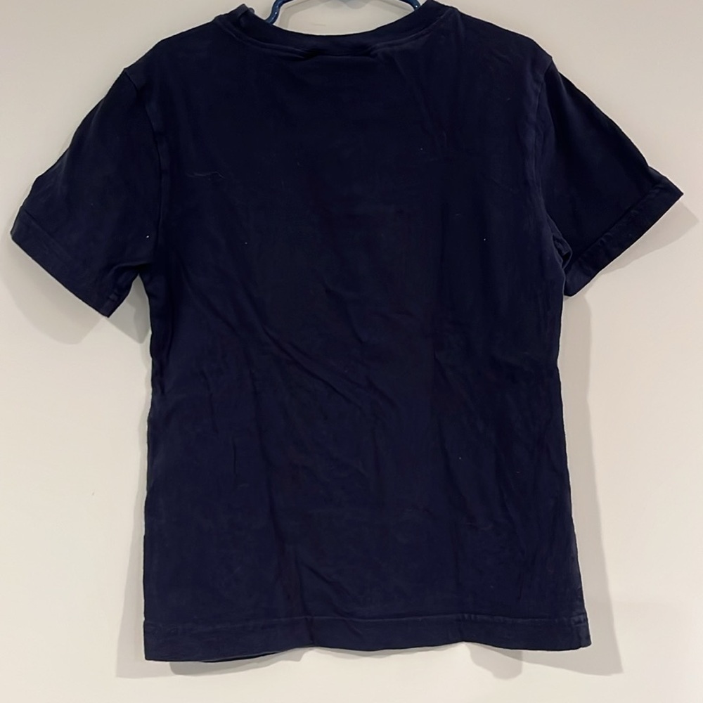 GYMBOREE Boys 5/6 AWESOME Graphic Tee Short Sleeve Navy Cotton Unisex EUC - Picture 4 of 4